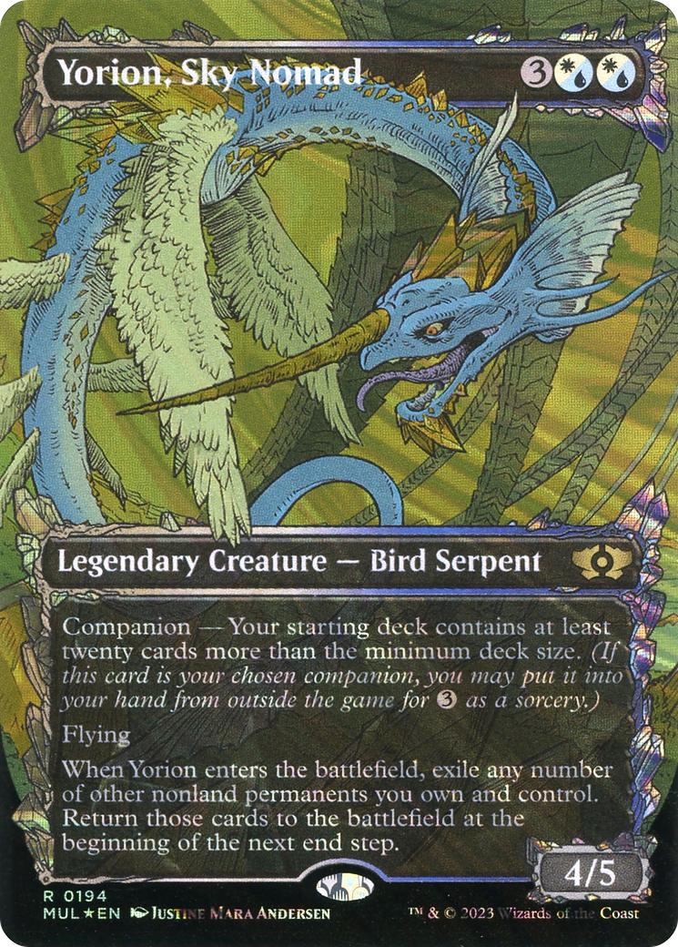 Yorion, Sky Nomad (Halo Foil) [Multiverse Legends] | The CG Realm