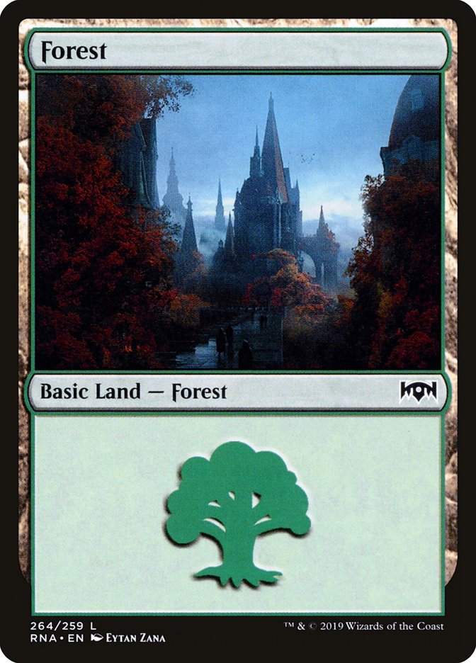 Forest (264) [Ravnica Allegiance] | The CG Realm