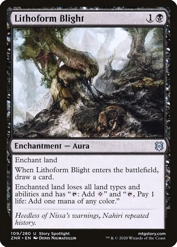 Lithoform Blight [Zendikar Rising] | The CG Realm