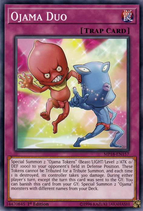 Ojama Duo [MP18-EN157] Common | The CG Realm