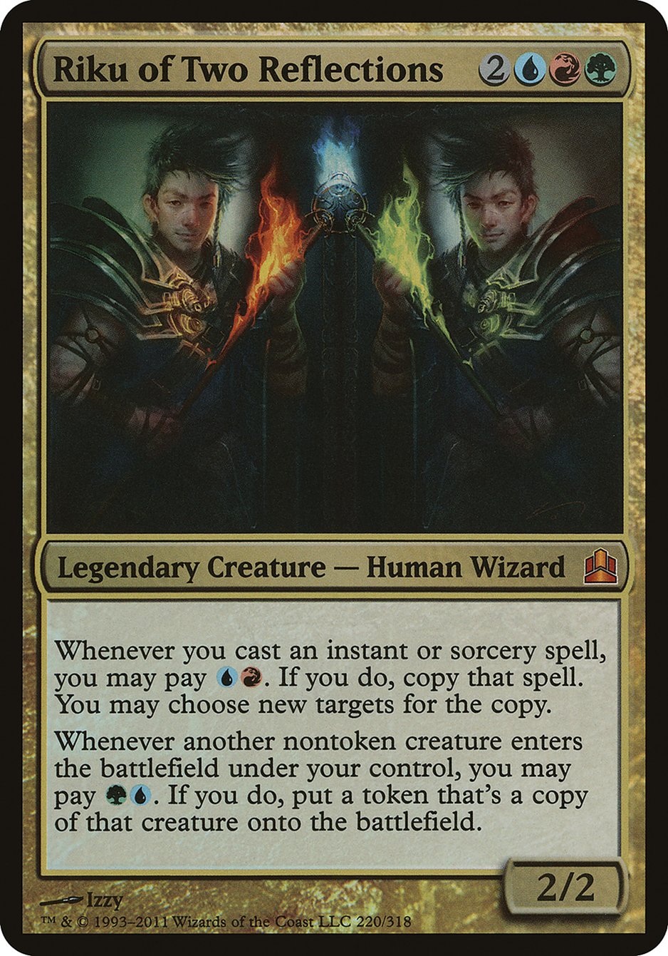 Riku of Two Reflections (Oversized) [Commander 2011 Oversized] | The CG Realm