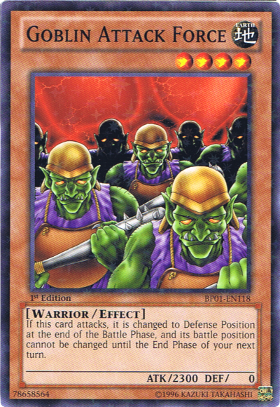 Goblin Attack Force [BP01-EN118] Starfoil Rare | The CG Realm