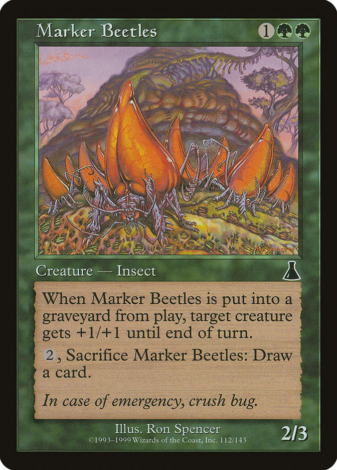 Marker Beetles [Urza's Destiny] | The CG Realm