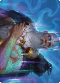 Alrund, God of the Cosmos Art Card [Kaldheim Art Series] | The CG Realm