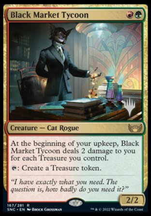 Black Market Tycoon (Promo Pack) [Streets of New Capenna Promos] | The CG Realm