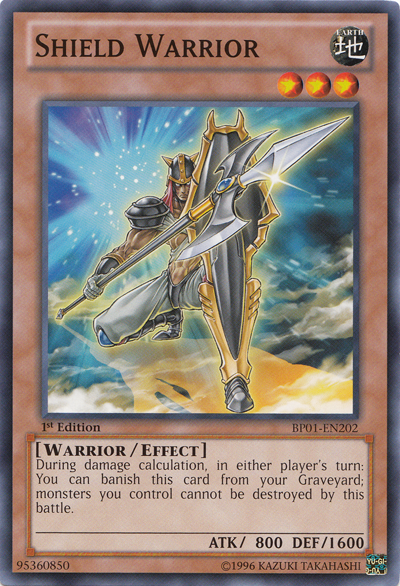 Shield Warrior [BP01-EN202] Common | The CG Realm