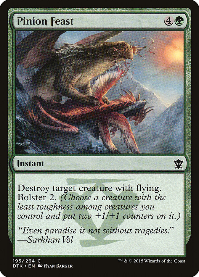 Pinion Feast [Dragons of Tarkir] | The CG Realm