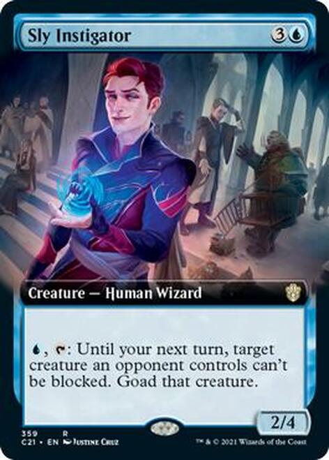 Sly Instigator (Extended Art) [Commander 2021] | The CG Realm