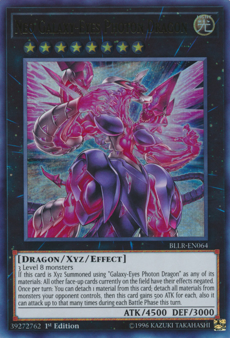 Neo Galaxy-Eyes Photon Dragon [BLLR-EN064] Ultra Rare | The CG Realm