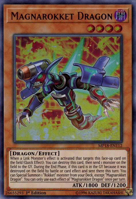 Magnarokket Dragon [MP18-EN112] Ultra Rare | The CG Realm