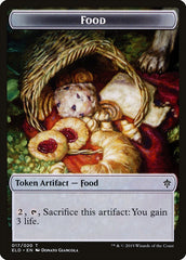 Wolf // Food (17) Double-Sided Token [Throne of Eldraine Tokens] | The CG Realm