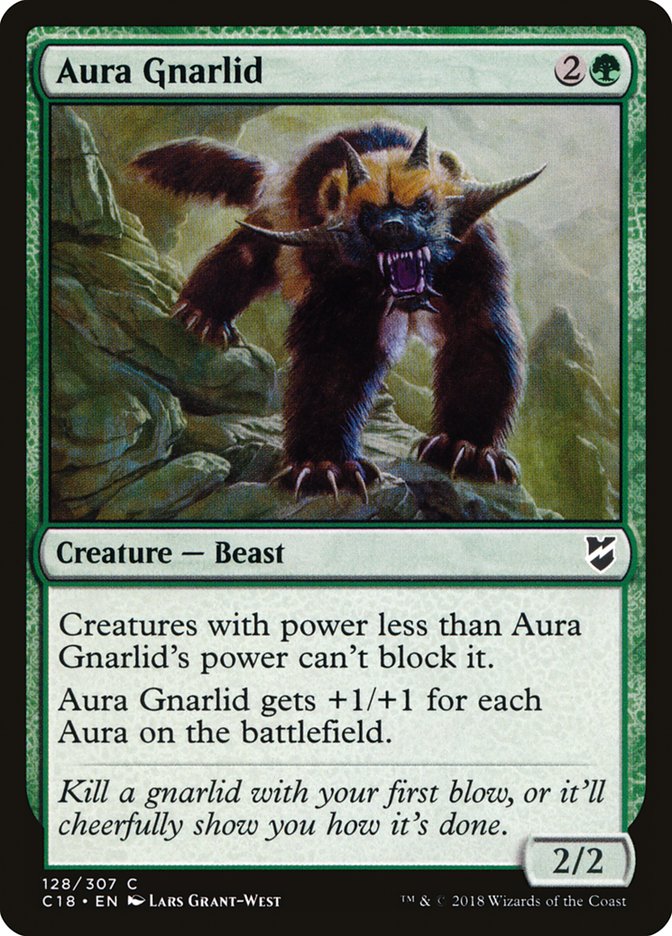 Aura Gnarlid [Commander 2018] | The CG Realm