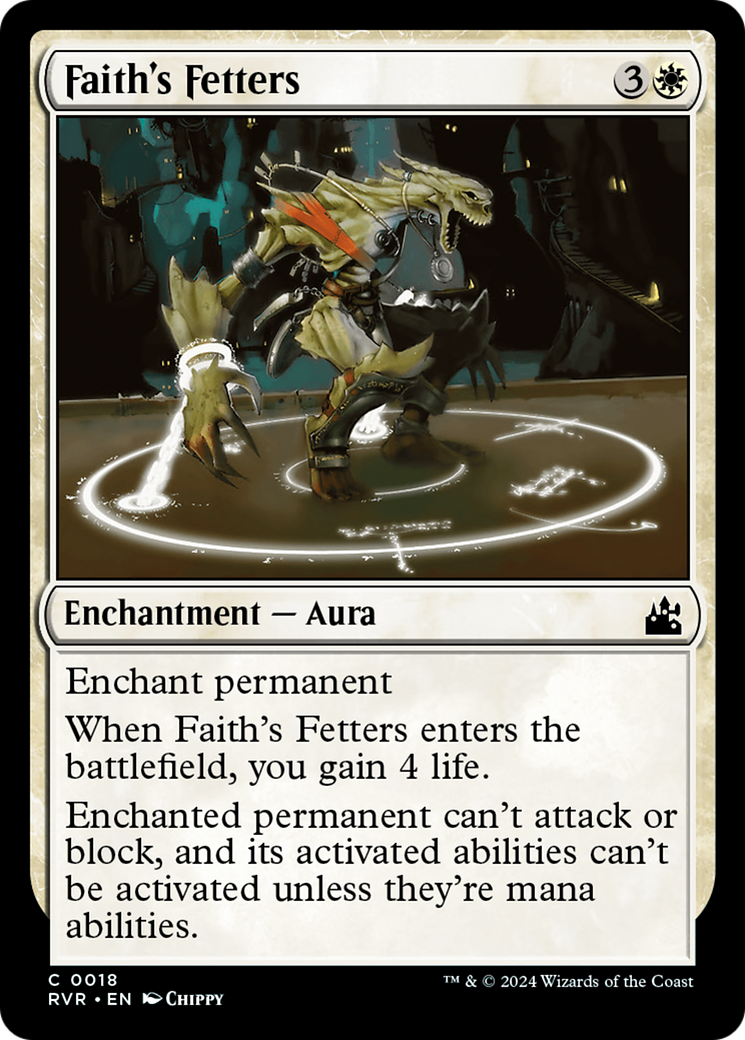 Faith's Fetters [Ravnica Remastered] | The CG Realm