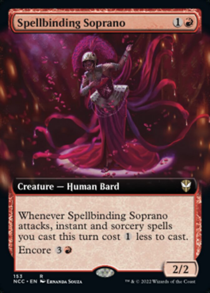 Spellbinding Soprano (Extended Art) [Streets of New Capenna Commander] | The CG Realm