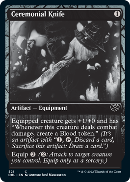 Ceremonial Knife [Innistrad: Double Feature] | The CG Realm