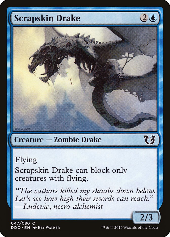 Scrapskin Drake [Duel Decks: Blessed vs. Cursed] | The CG Realm