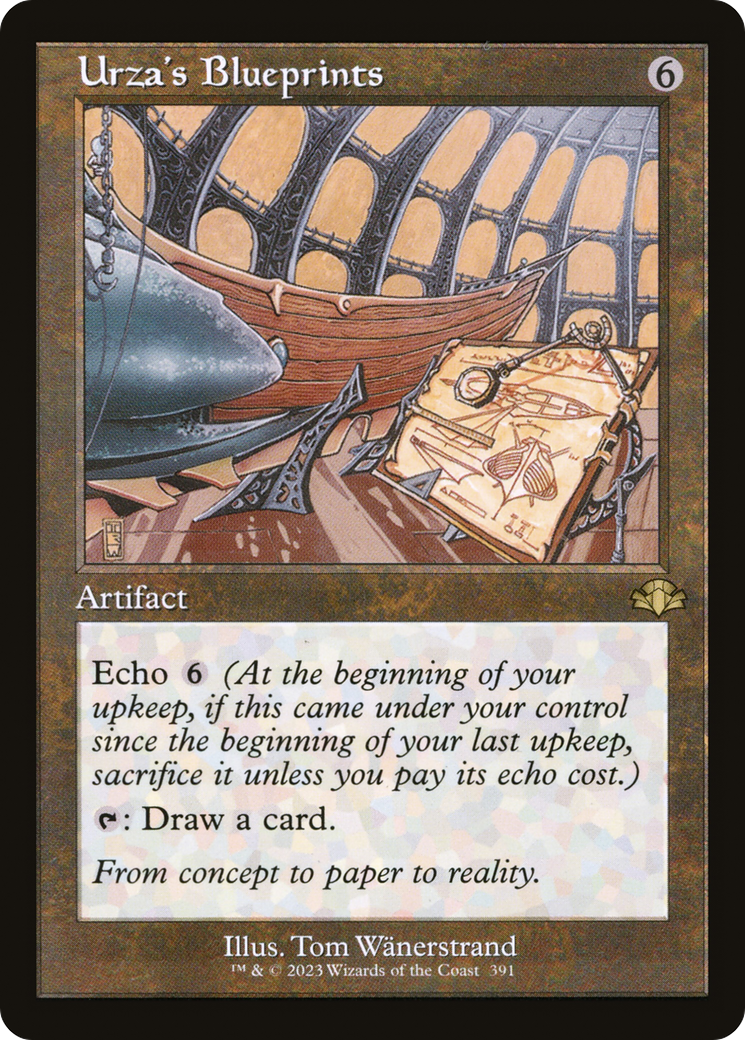 Urza's Blueprints (Retro) [Dominaria Remastered] | The CG Realm