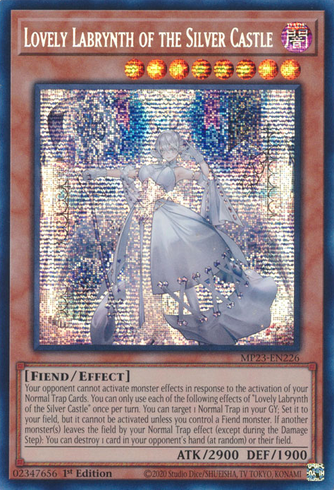 Lovely Labrynth of the Silver Castle [MP23-EN226] Prismatic Secret Rare | The CG Realm