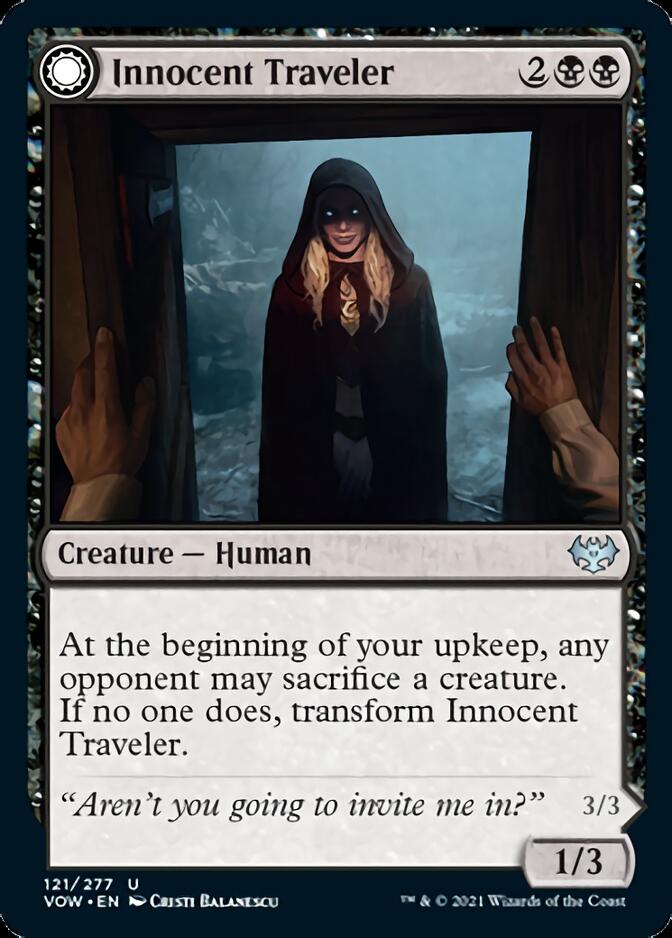 Innocent Traveler // Malicious Invader [Innistrad: Crimson Vow] | The CG Realm