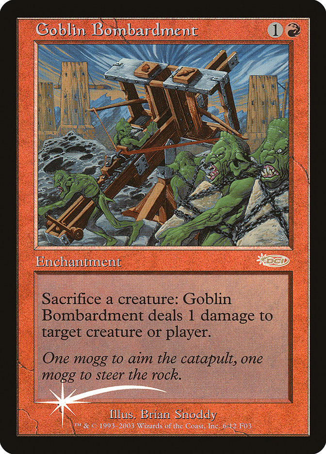 Goblin Bombardment [Friday Night Magic 2003] | The CG Realm