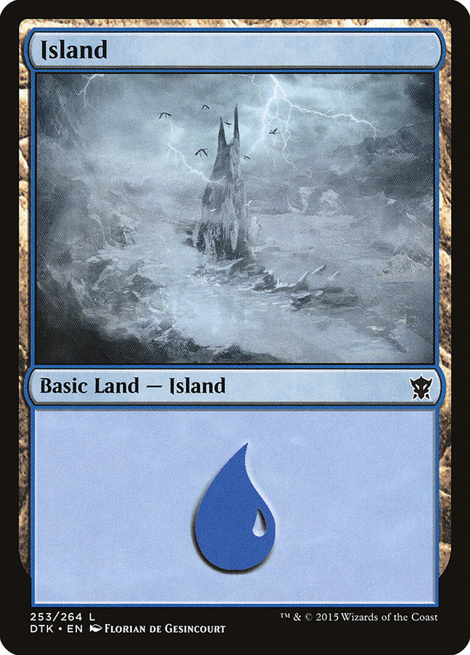 Island (253) [Dragons of Tarkir] | The CG Realm