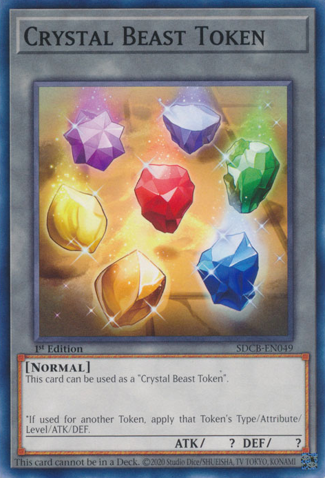 Crystal Beast Token [SDCB-EN049] Common | The CG Realm