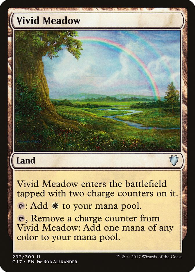 Vivid Meadow [Commander 2017] | The CG Realm