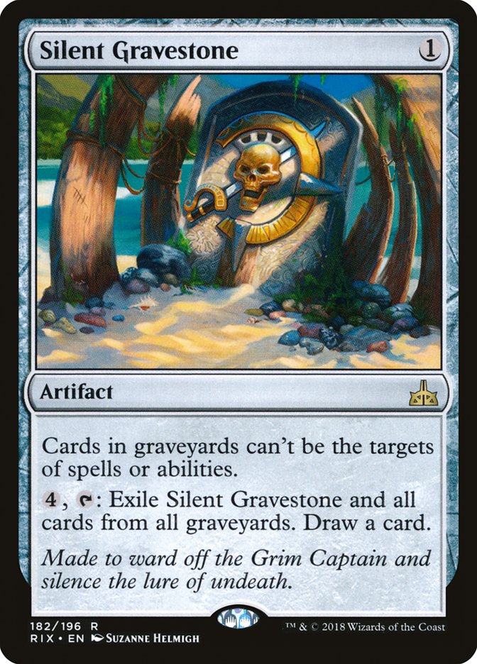 Silent Gravestone [Rivals of Ixalan] | The CG Realm