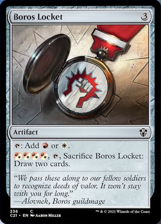 Boros Locket [Commander 2021] | The CG Realm