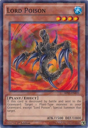 Lord Poison [BP03-EN009] Shatterfoil Rare | The CG Realm