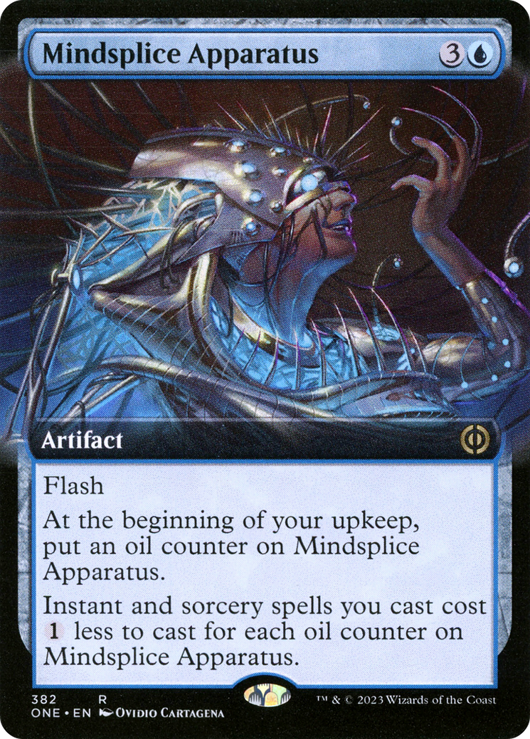 Mindsplice Apparatus (Extended Art) [Phyrexia: All Will Be One] | The CG Realm