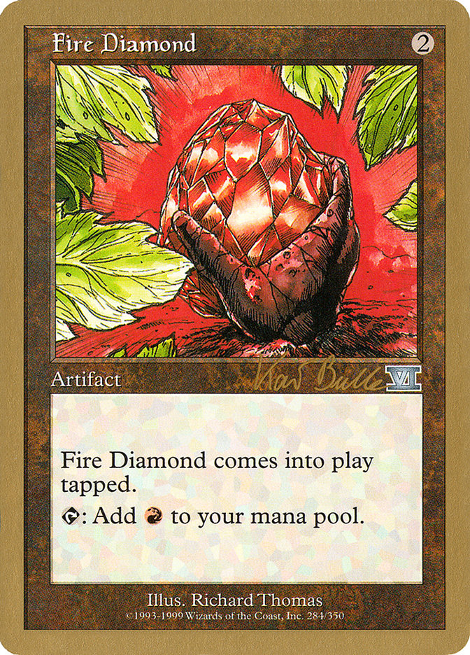 Fire Diamond (Kai Budde) [World Championship Decks 1999] | The CG Realm