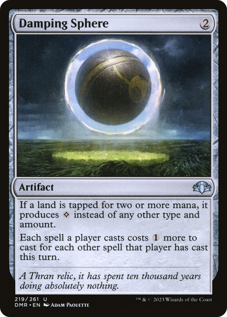 Damping Sphere [Dominaria Remastered] | The CG Realm