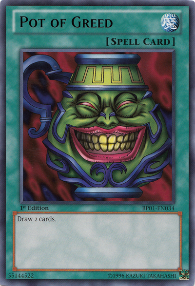 Pot of Greed [BP01-EN034] Rare | The CG Realm