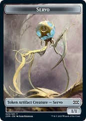 Servo // Thopter (026) Double-Sided Token [Double Masters Tokens] | The CG Realm