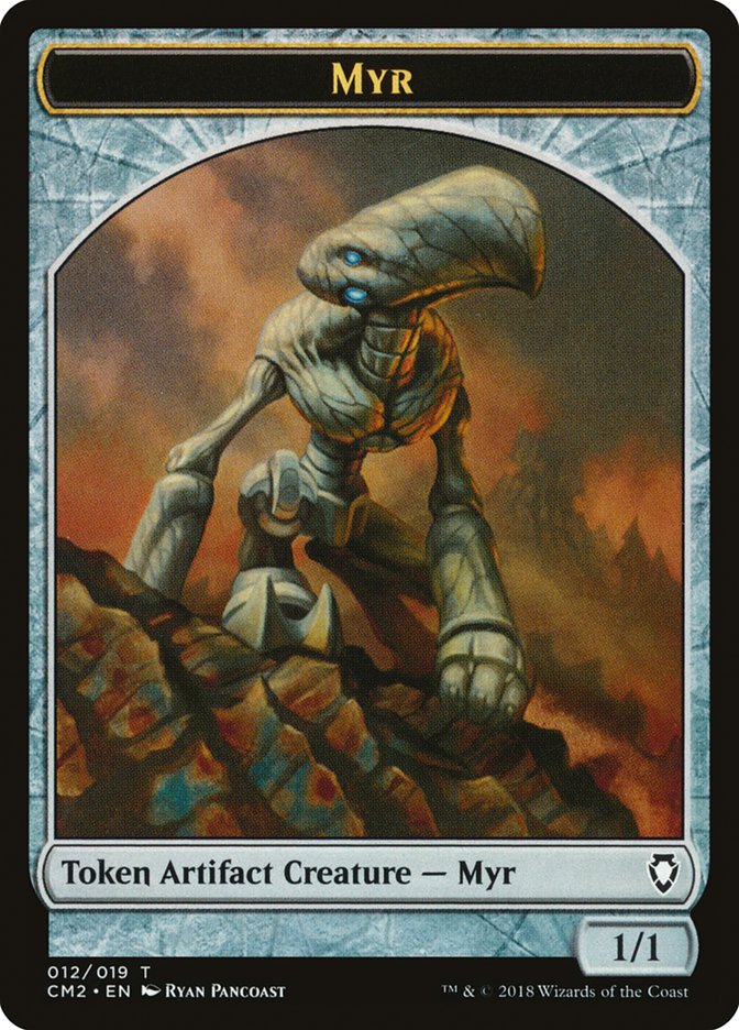 Myr Token [Commander Anthology Volume II Tokens] | The CG Realm