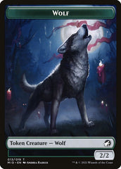 Wolf (013) // Treasure (015) Double-Sided Token [Challenger Decks 2022 Tokens] | The CG Realm