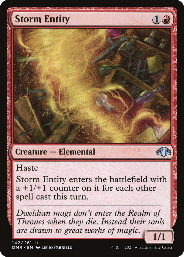 Storm Entity [Dominaria Remastered] | The CG Realm