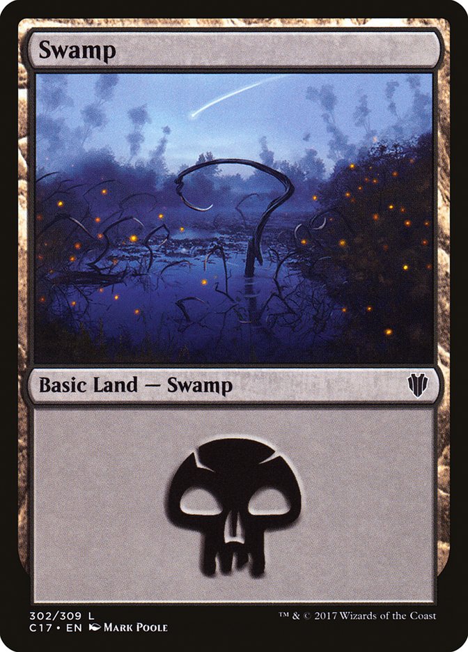 Swamp (302) [Commander 2017] | The CG Realm