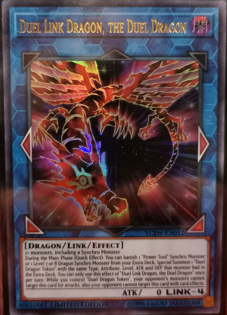 Duel Link Dragon, the Duel Dragon [YCSW-EN012] Ultra Rare | The CG Realm