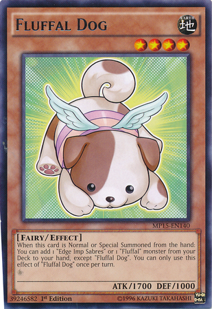 Fluffal Dog [MP15-EN140] Rare | The CG Realm