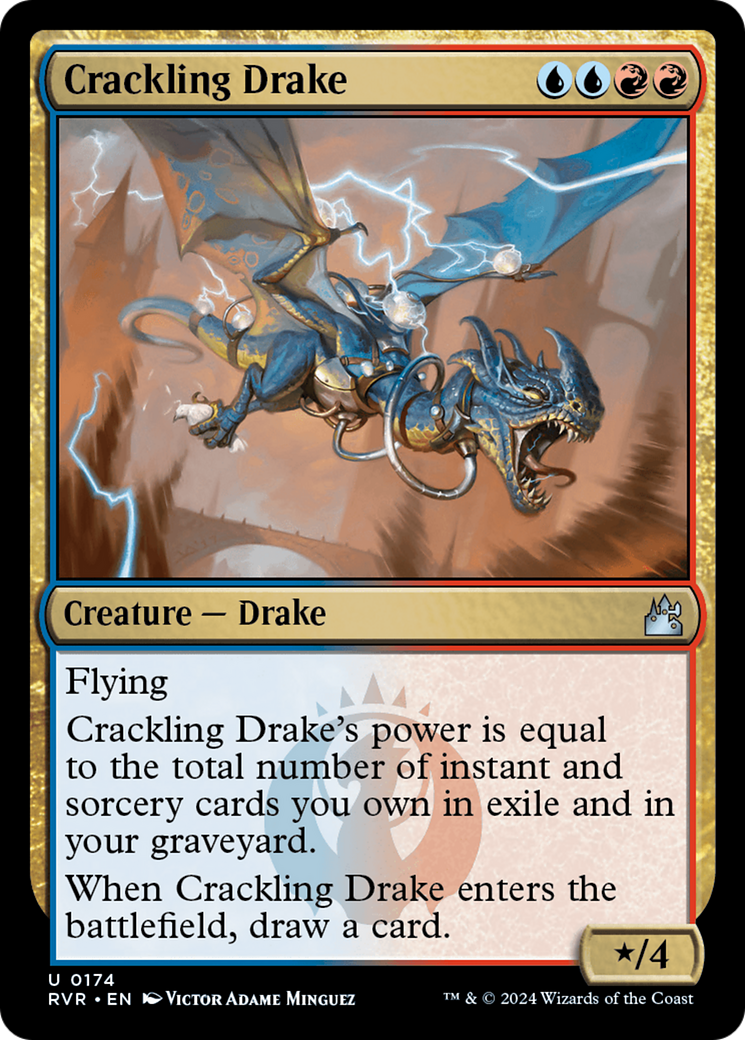 Crackling Drake [Ravnica Remastered] | The CG Realm