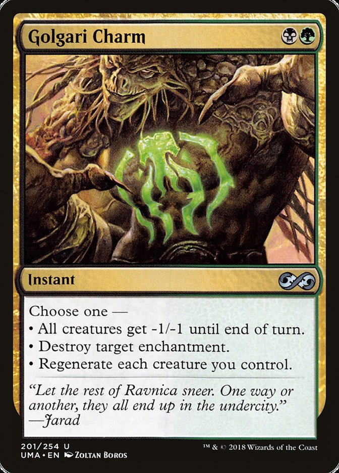 Golgari Charm [Ultimate Masters] | The CG Realm