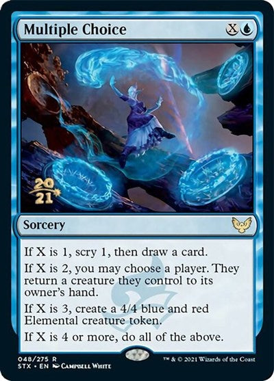 Multiple Choice [Strixhaven: School of Mages Prerelease Promos] | The CG Realm