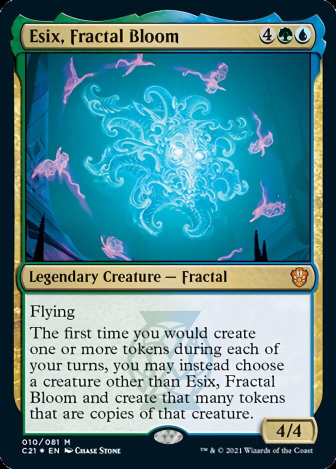 Esix, Fractal Bloom [Commander 2021] | The CG Realm