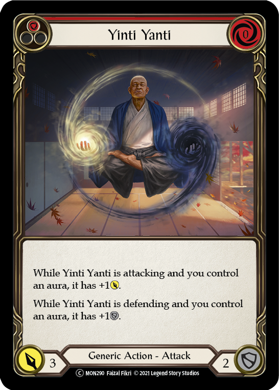 Yinti Yanti (Red) [U-MON290-RF] (Monarch Unlimited)  Unlimited Rainbow Foil | The CG Realm