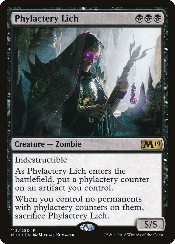 Phylactery Lich [Core Set 2019] | The CG Realm