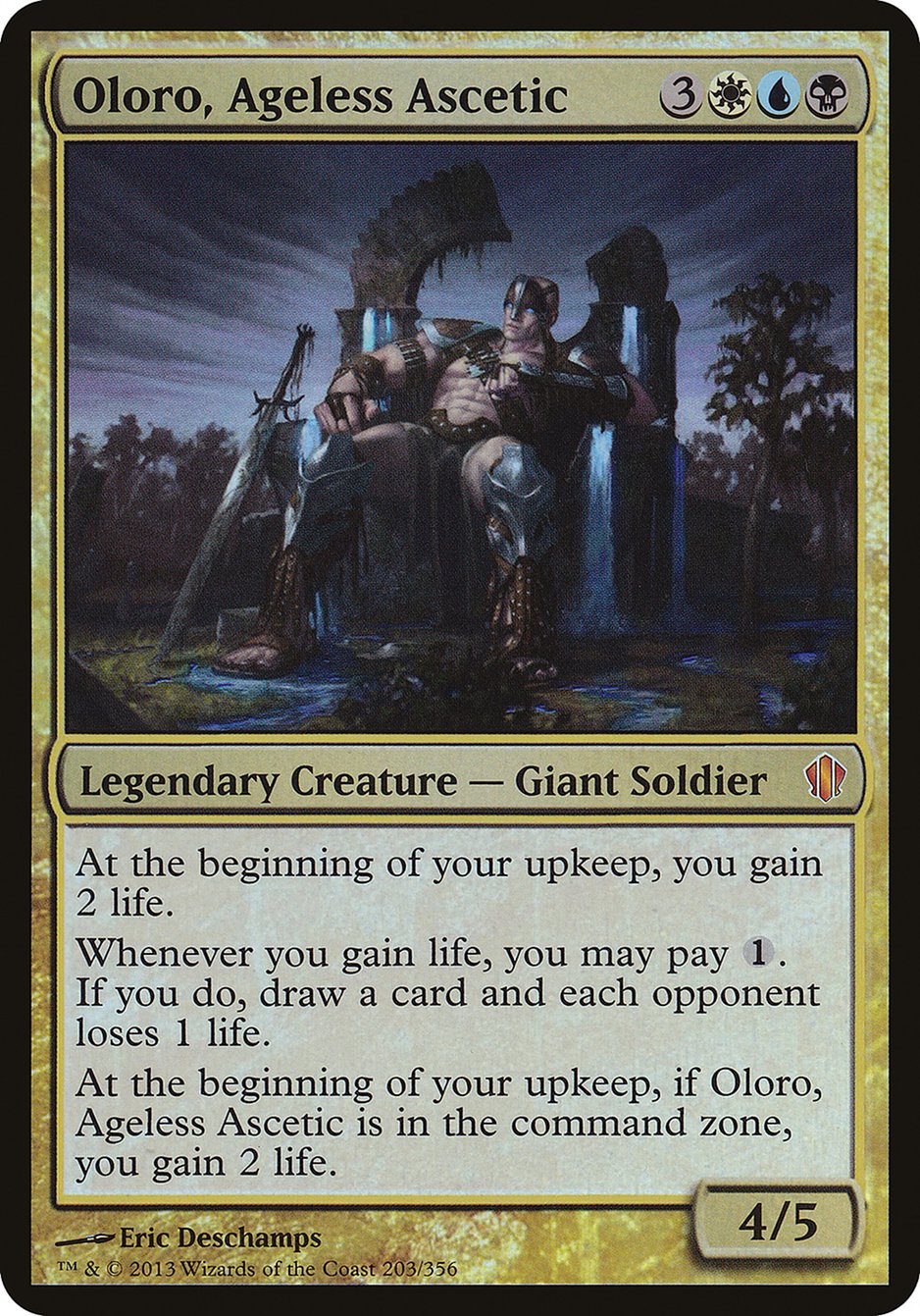 Oloro, Ageless Ascetic (Oversized) [Commander 2013 Oversized] | The CG Realm