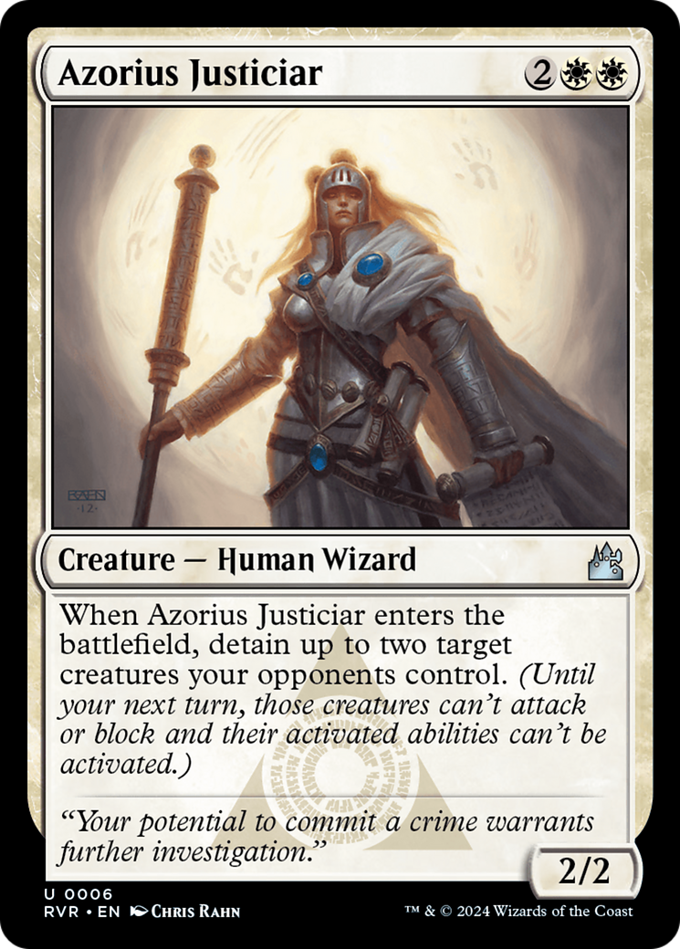 Azorius Justiciar [Ravnica Remastered] | The CG Realm