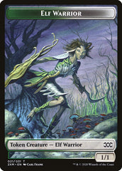 Copy // Elf Warrior Double-Sided Token [Double Masters Tokens] | The CG Realm